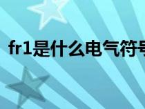 fr1是什么电气符号（电气符号FR表示什么）
