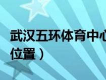 武汉五环体育中心位置图（武汉五环体育中心位置）