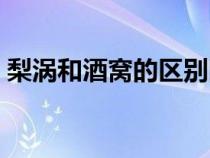 梨涡和酒窝的区别图片（梨涡和酒窝的区别）