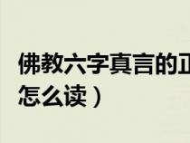 佛教六字真言的正确发音（佛教中的六字真言怎么读）