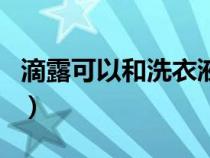 滴露可以和洗衣液（滴露能和洗衣液一块用吗）