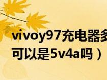 vivoy97充电器多少瓦（vivoy97充电器型号可以是5v4a吗）