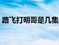 路飞打明哥是几集动漫（路飞打明哥是几集）
