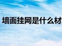 墙面挂网是什么材料石棉（墙面挂网是什么）