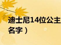 迪士尼14位公主名字大全(迪士尼14位公主名字) 迪士尼14位公主名字大全(迪士尼14位公主名字)