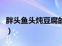 胖头鱼头炖豆腐的做法（胖头鱼头怎么做好吃）