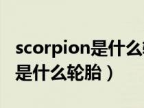 scorpion是什么轮胎235/55r19（scorpion是什么轮胎）