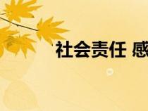 社会责任 感（社会责任感介绍）