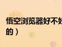 悟空浏览器好不好（悟空浏览器赚钱是真的假的）
