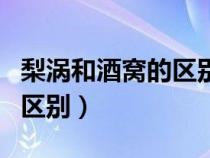 梨涡和酒窝的区别在哪里图片（梨涡和酒窝的区别）