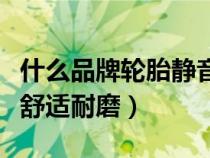 什么品牌轮胎静音舒适又耐磨（什么轮胎静音舒适耐磨）