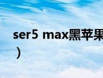 ser5 max黑苹果安装教程（黑苹果安装教程）