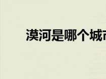 漠河是哪个城市?（漠河是哪个城市）
