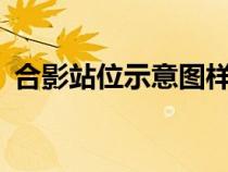 合影站位示意图样表（合影站c位什么意思）