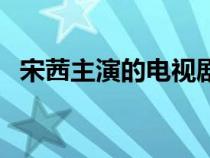 宋茜主演的电视剧全部（宋茜电视剧作品）