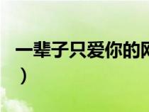 一辈子只爱你的网名（一辈子只爱一个人网名）