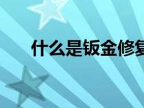 什么是钣金修复漆（什么是钣金修复）
