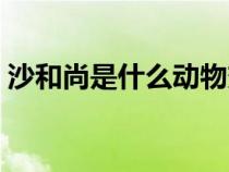 沙和尚是什么动物变的（沙和尚是什么动物）