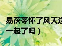 易茯苓怀了风天逸的孩子（易茯苓和风天逸在一起了吗）