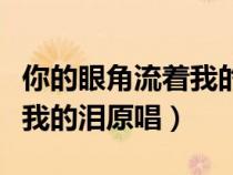 你的眼角流着我的泪原唱简谱（你的眼角流着我的泪原唱）