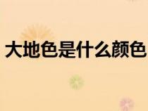 大地色是什么颜色（大地色眼影是什么颜色）