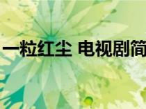 一粒红尘 电视剧简介（一粒红尘电视剧剧情）