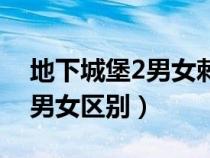地下城堡2男女刺客哪个好（地下城堡2刺客男女区别）