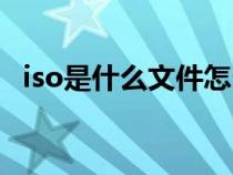 iso是什么文件怎么播放（iso是什么文件）