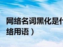 网络名词黑化是什么意思（黑化是什么意思网络用语）