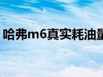 哈弗m6真实耗油量（哈弗m6的耗油是多少）