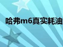 哈弗m6真实耗油量（哈弗m6的真实耗油）