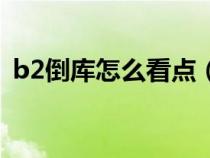 b2倒库怎么看点（b2倒车入库如何看库角）