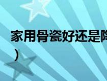 家用骨瓷好还是陶瓷好（陶瓷是什么材料做的）