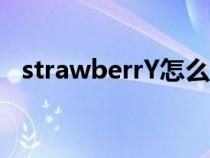 strawberrY怎么读（strawberry怎么读）