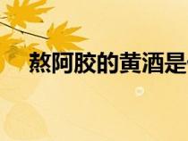 熬阿胶的黄酒是什么酒（黄酒是什么酒）