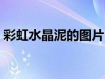 彩虹水晶泥的图片（彩虹果冻水晶泥怎么做）