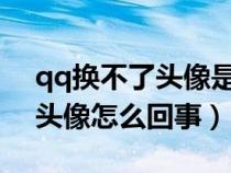 qq换不了头像是什么原因2021(qq换不了头像怎么回事) qq换不了头像是什么原因2021(qq换不了头像怎么回事)