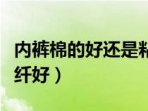 内裤棉的好还是粘纤的好（内裤纯棉好还是粘纤好）