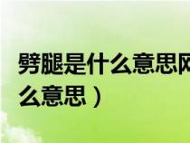 劈腿是什么意思网络用语怎么说（劈腿了是什么意思）