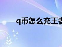 q币怎么充王者点券（q币有什么用）