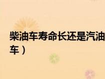 柴油车寿命长还是汽油车寿命长（私家车柴油版的有哪几款车）