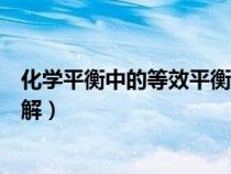 化学平衡中的等效平衡讲解视频（化学平衡中的等效平衡讲解）