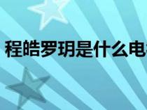 程皓罗玥是什么电视剧（罗玥是什么电视剧）