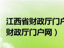 江西省财政厅门户网站非税收缴系统（江西省财政厅门户网）