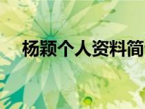 杨颖个人资料简介（李晨个人资料简介）