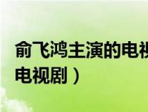 俞飞鸿主演的电视剧因为爱你（俞飞鸿主演的电视剧）