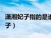 潇湘妃子指的是谁?蘅芜君指的是谁?（潇湘妃子）