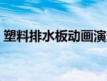 塑料排水板动画演示（塑料排水板工作原理）