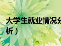 大学生就业情况分析论文（大学生就业情况分析）