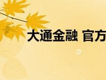 大通金融 官方网站（大通金融官网）